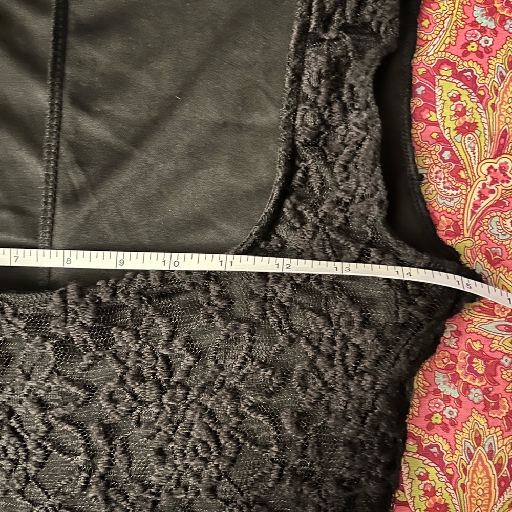 bebe Black Long Sleeve Lace Dress - Picture 6 of 6